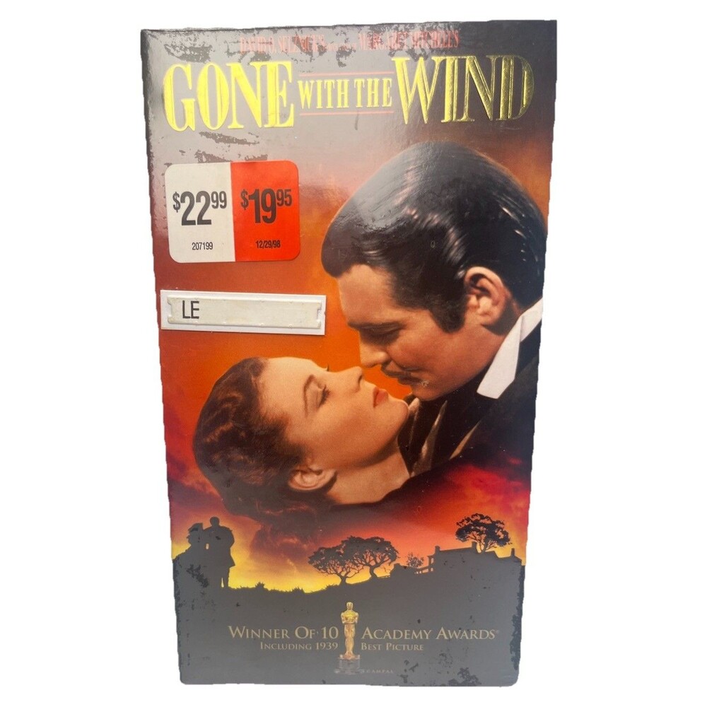 GONE with the Wind Home Entertainment Movie Classic Two-Disc Set New Sealed